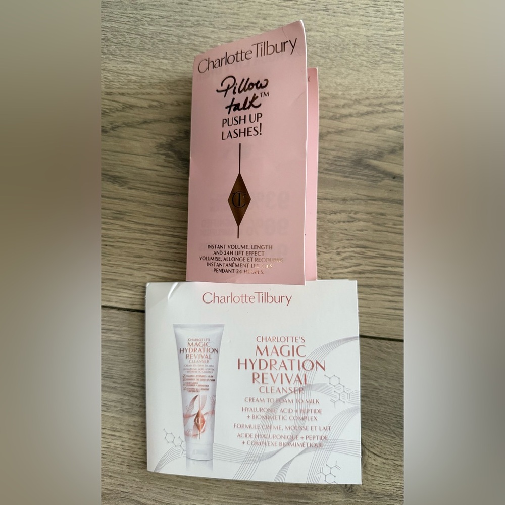 SALE🔥Charlotte tilbury large bag "darling get your glow on" + 2 SAMPLES - Picture 6 of 6
